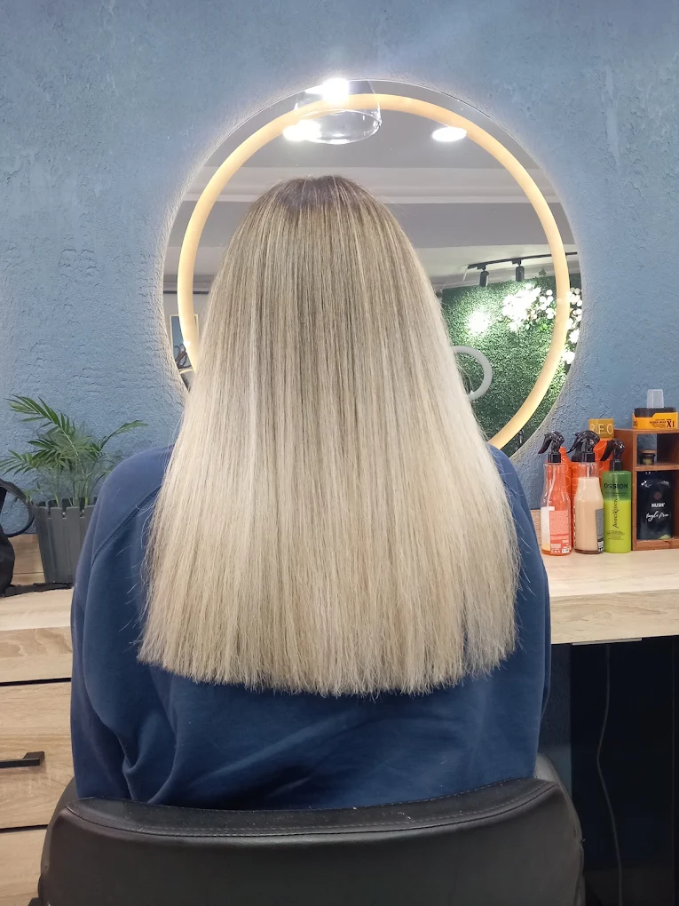 Silivri kuaför balayage saç boyama